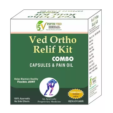 Picture of Ved Ortho Relief Kit (Capsules + Pain Oil Combo)
